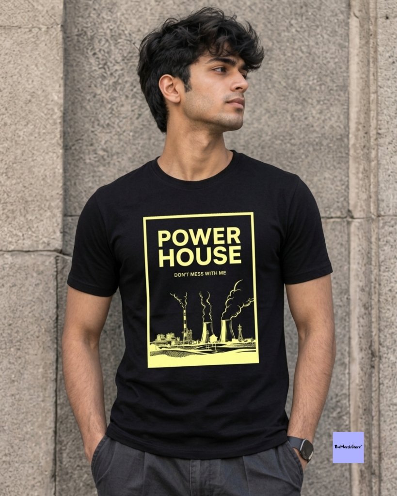 Power House Deep Roots Men Tee - black edition photo 1