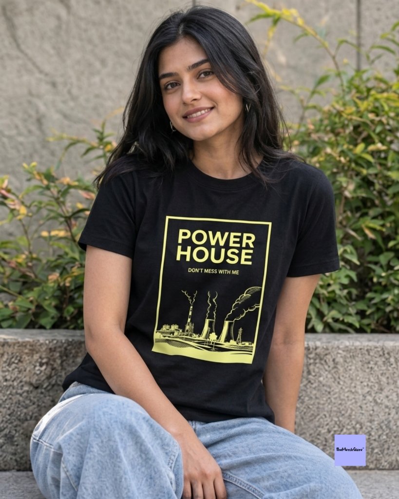 Power House Deep Roots Women Tee - black edition photo 1