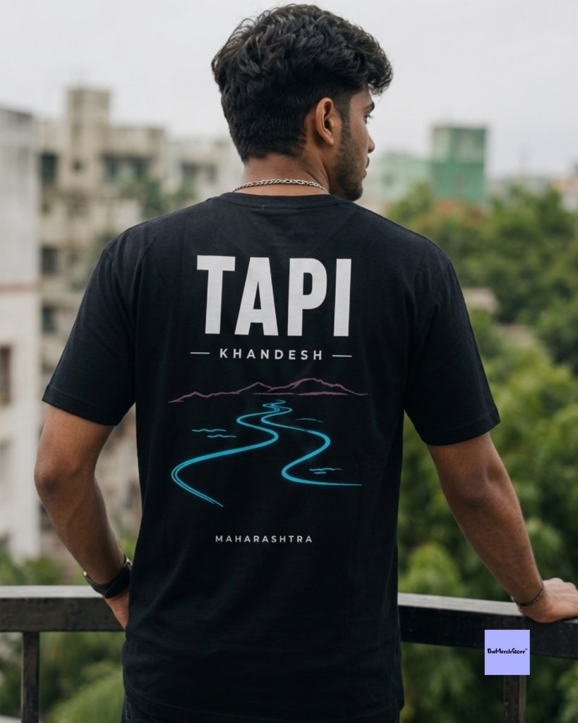 Tapi River Heritage Men Tee - black edition photo 1