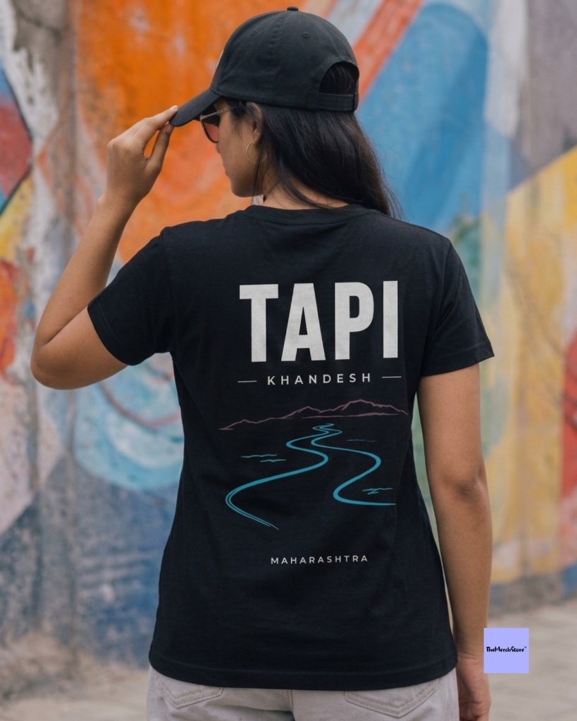 Tapi River Heritage Women Tee - black edition photo 1